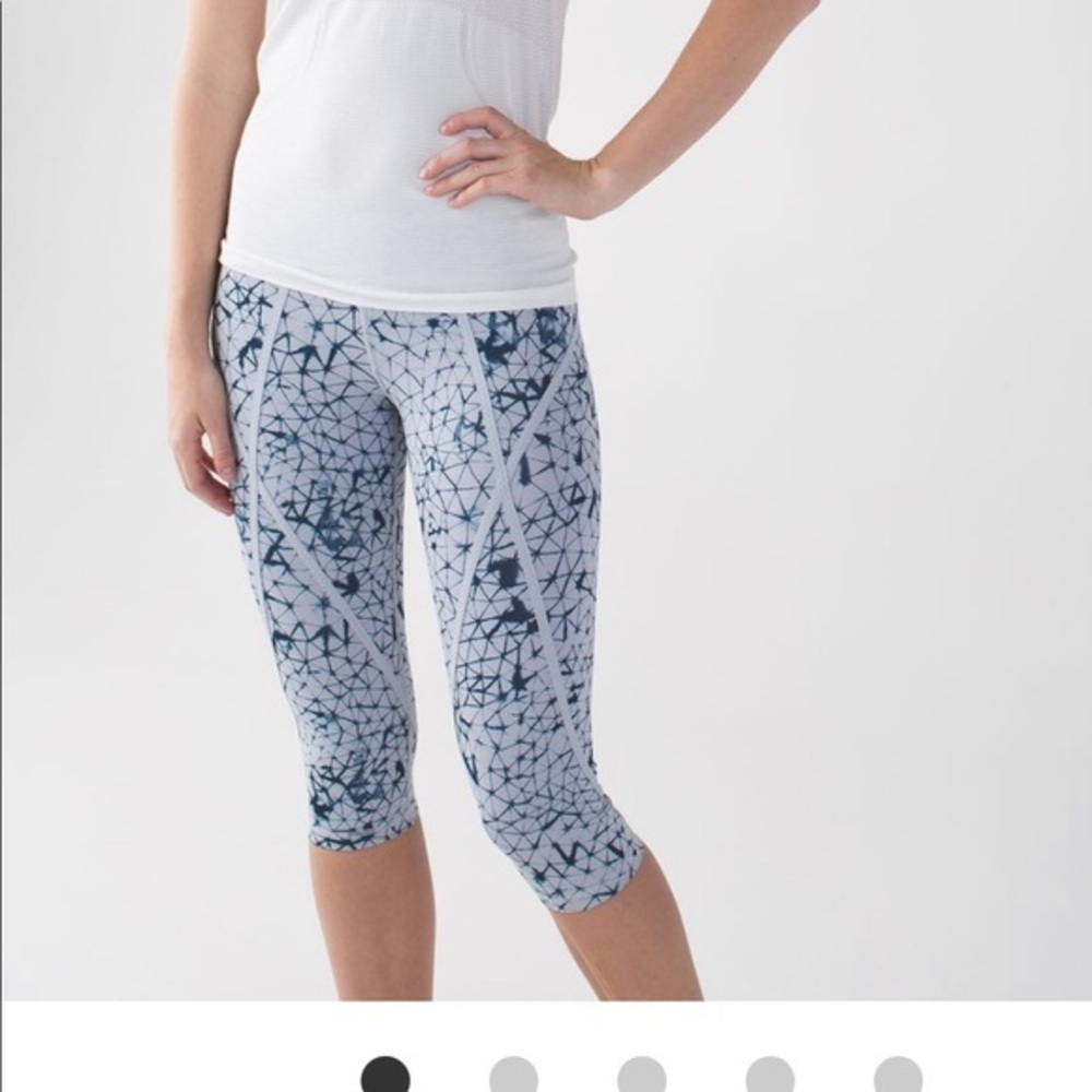 Lululemon Pedal Pace Crop Leggings